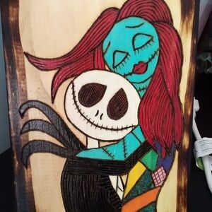 Colorful Wooden Art Panel